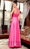 Hot Pink Fuchsia Prom Evening Dress