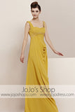 Gold Regency Empire Grecian Goddess Prom Evening Cocktail Dress CX830163