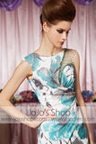 Modest Floral Long Elegant Prom Formal Evening Dress CX830298