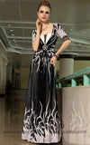 Quater Sleeves Multi Color Formal Chiffon Prom Evening Cocktail Dress DQ830878