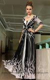 Quater Sleeves Multi Color Formal Chiffon Prom Evening Cocktail Dress DQ830878