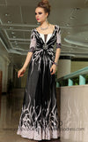 Quater Sleeves Multi Color Formal Chiffon Prom Evening Cocktail Dress DQ830878