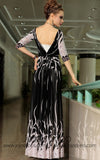 Quater Sleeves Multi Color Formal Chiffon Prom Evening Cocktail Dress DQ830878