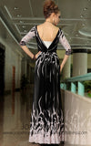 Quater Sleeves Multi Color Formal Chiffon Prom Evening Cocktail Dress DQ830878