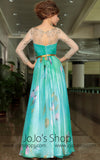 Grecian Turquiose Green Sweetheart Formal Prom Evening Cocktail Dress DQ830903
