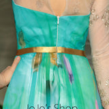Grecian Turquiose Green Sweetheart Formal Prom Evening Cocktail Dress DQ830903