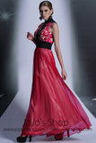 Red And Black Formal Prom Evening Dress DQ830960