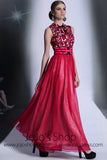 Red Lace Formal Prom Evening Dress DQ830969