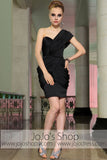 Little Black Short Tulip Skirt Bridesmaid Evening Formal Dress DQ86047