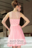 Pink Short Sweet Heart Bridesmaid Party Evening Cocktail Dress DQ86058