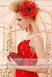 Retro Red Vintage Style Evening Dress CX830396