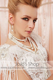 Silver White Short Sleeves Beauty Pageant Dress CX830505
