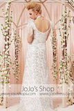 Silver White Short Sleeves Beauty Pageant Dress CX830505