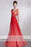 Grecian Feminine Celebrity Red Carpet Pageant Evening Formal Dress CX881569