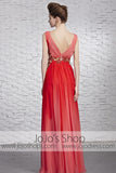 Grecian Feminine Celebrity Red Carpet Pageant Evening Formal Dress CX881569