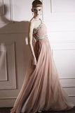 Grecian Brown Jeweled One Shoulder Evening Gown CX880996