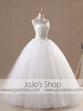 One Shoulder Wedding Dress | Princess Wedding Dress | Debutante Ball Gown
