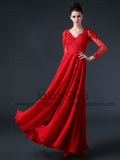 Red Low Back Lace Formal Evening Dress CC3003